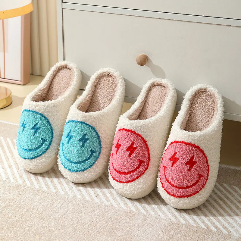 Women Smiley face slippers