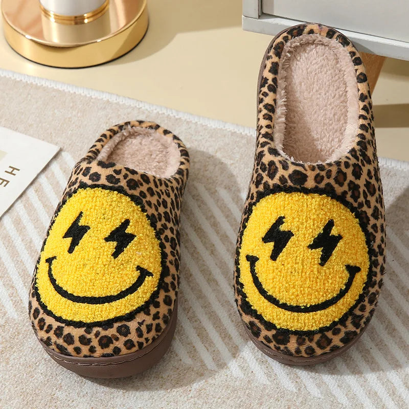 Women Smiley face slippers