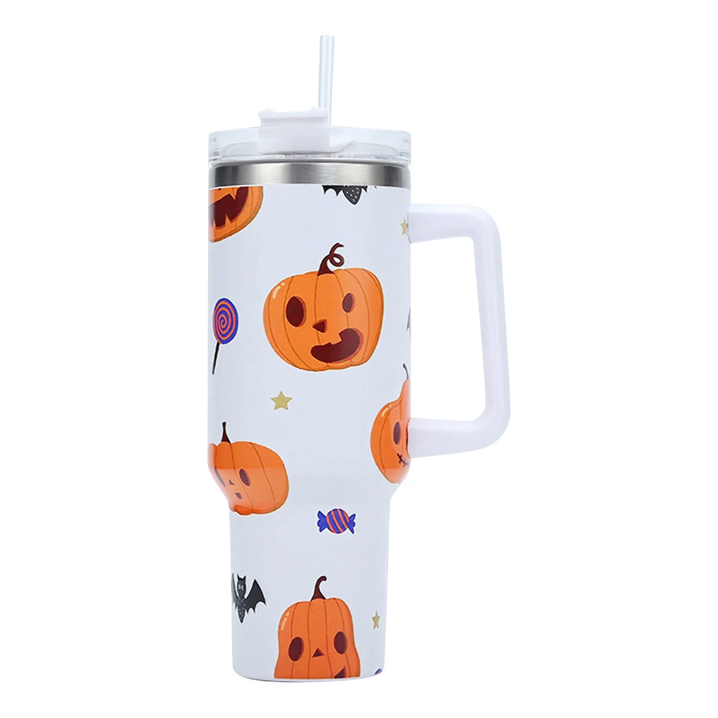 40oz Halloween Tumbler Stainless Steel Large